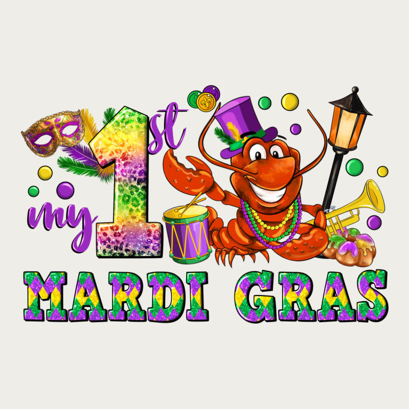 My First Mardi Gras Zipper Hoodie by LillyAllenDesigns | Teevron
