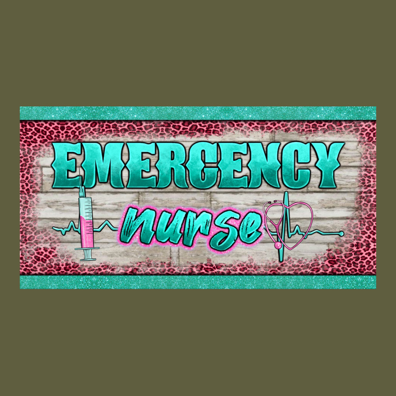 Western Emergency Nurse License Plate Template Vintage Tee by BarkalooDesign | Teevron