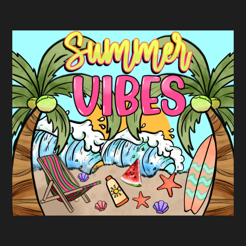 Summer Vibes Heavyweight Hoodie by NancyCooperArtShop | Teevron