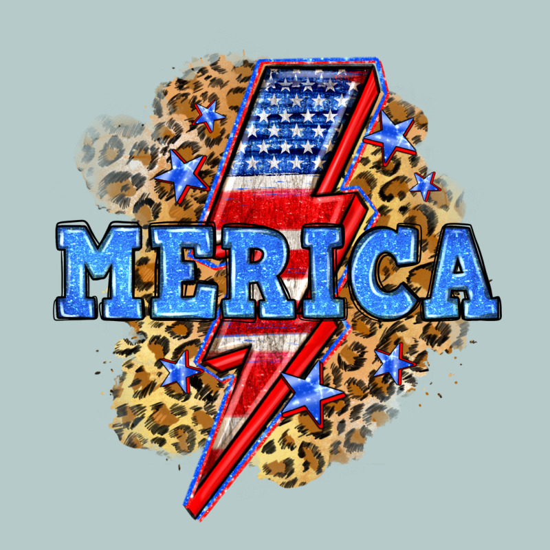 Merica Lightning Bolt Heavy Core Tee by Neo Western | Teevron