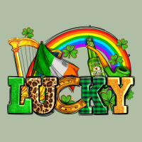 Lucky With St Patricks Elements Urban Heavy Tee | Teevron