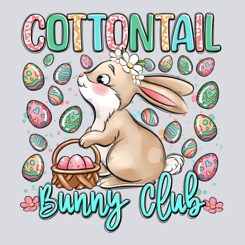 Cottontail Bunny Club Zipper Hoodie by LillyAllenDesigns | Teevron