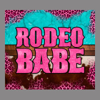 Rodeo Babe Cowhide Leopard Turquoise Vintage Tee | Teevron