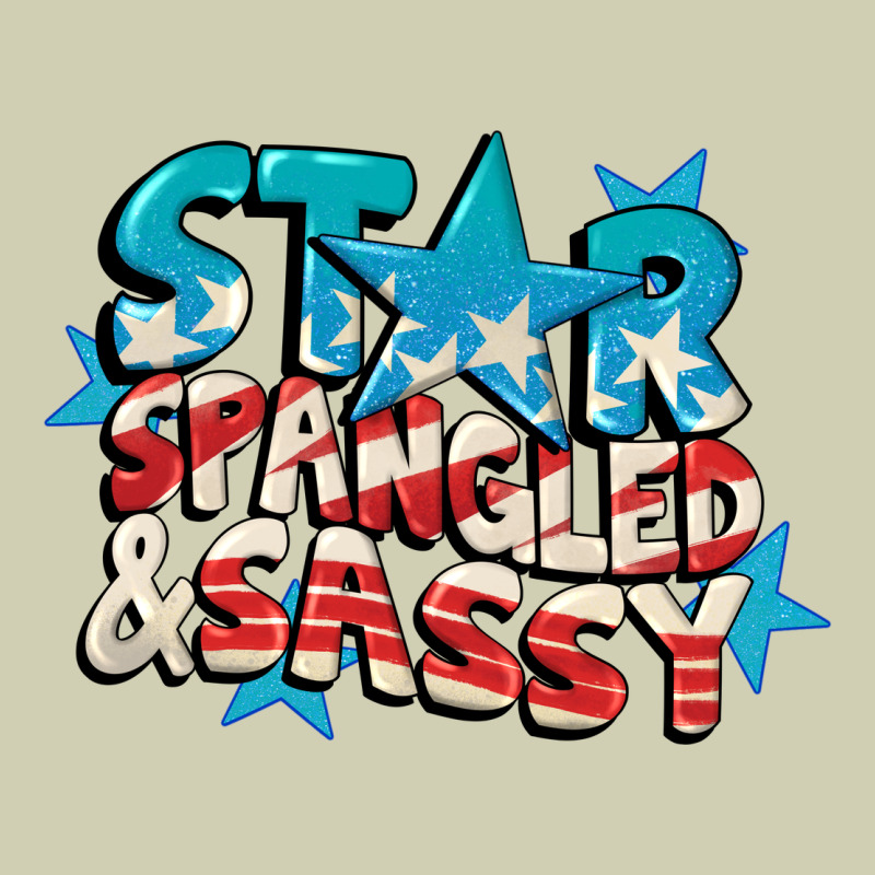 Star Spangled And Sassy 4th Of July Heavy Core Tee by CowGirlArtShop | Teevron
