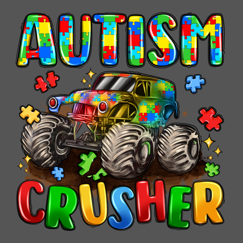 Autism Crusher Zipper Hoodie by LillyAllenDesigns | Teevron