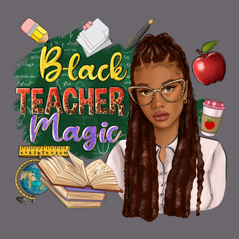 Black Teacher Magic With Afro Premium Sweatshirt by NancyCooperArtShop | Teevron