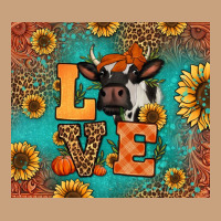 Love Autumn Cow Vintage Tee | Teevron
