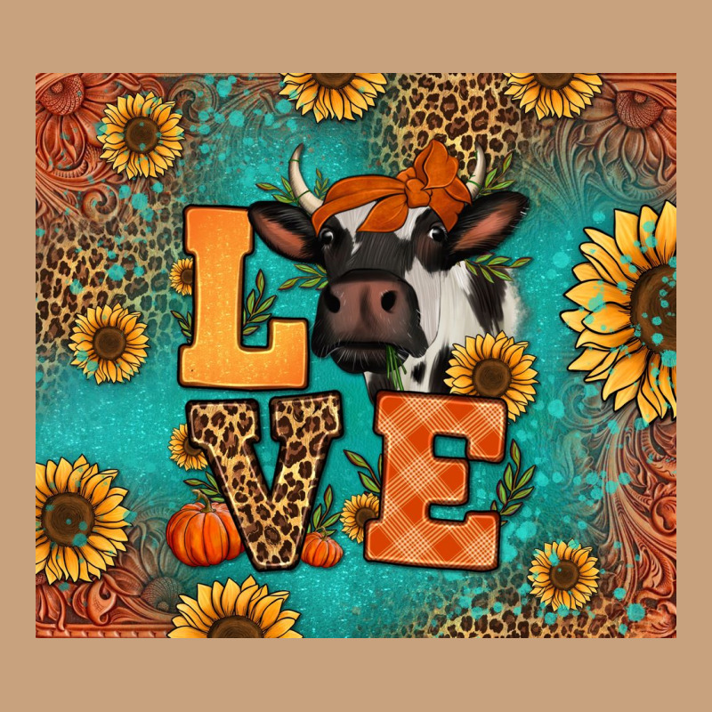 Love Autumn Cow Vintage Tee by Jasminsmagicworld | Teevron