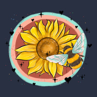 Bee And Sunflower Heavyweight Sweatshirt | Teevron