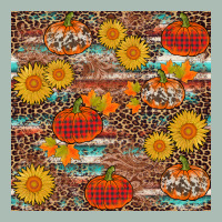 Pumpkin Plaid Sunflower Seamless Classic Tee | Teevron