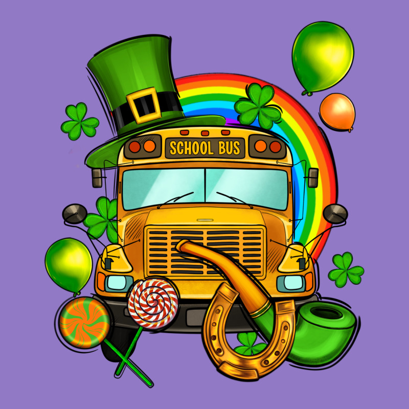 St. Patrick's School Bus Urban Hoodie by OliviaCreatesArt | Teevron