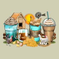Chicken Coffee Cups Heavy Core Tee | Teevron