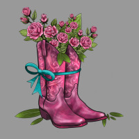 Valentines Day Western Boots And Roses Vintage Hoodie | Teevron