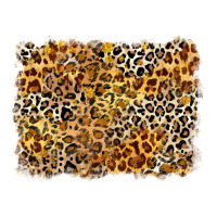 Leopard Background Ladies Tee | Teevron