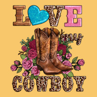 Valentines Day Love My Cowboy Vintage Hoodie | Teevron
