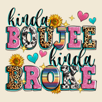 Kinda Boujee Kinda Broke Ladies Tee | Teevron