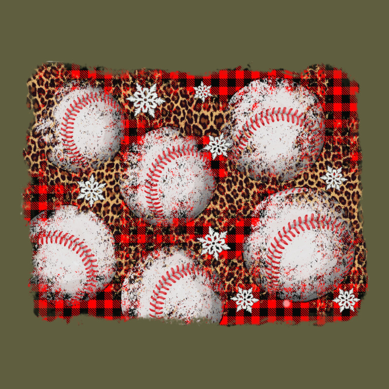 Baseball Christmas Background Vintage Tee by AdoDesignShop | Teevron