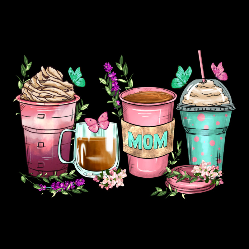 Mom Coffee Cups Heavy Core Tee by Zillion Design Studio | Teevron