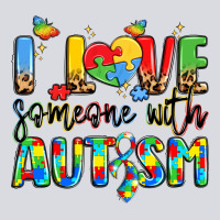 I Love Someone With Autism Zipper Hoodie | Teevron