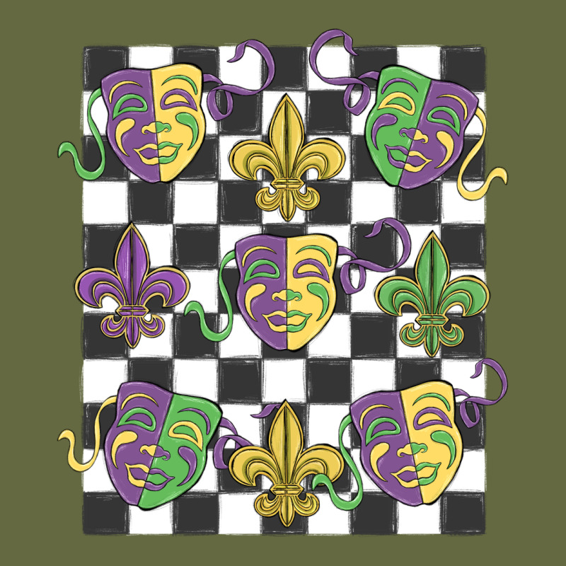 Mardi Gras Long Sleeve Tee by MaliasSmallBusiness | Teevron