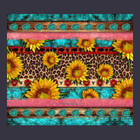 Western Sunflowers Turquoise Vintage Hoodie | Teevron