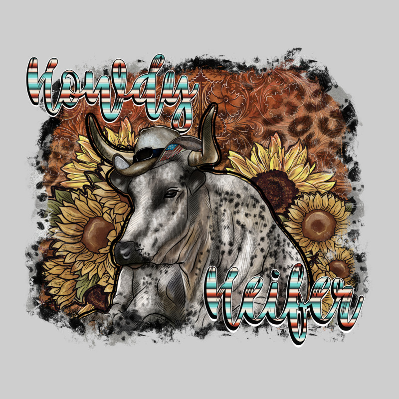 Howdy Heifer Premium Tee by SublimationCraftShop | Teevron