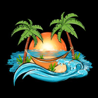 Sunset Beach Scene Heavyweight Sweatshirt | Teevron