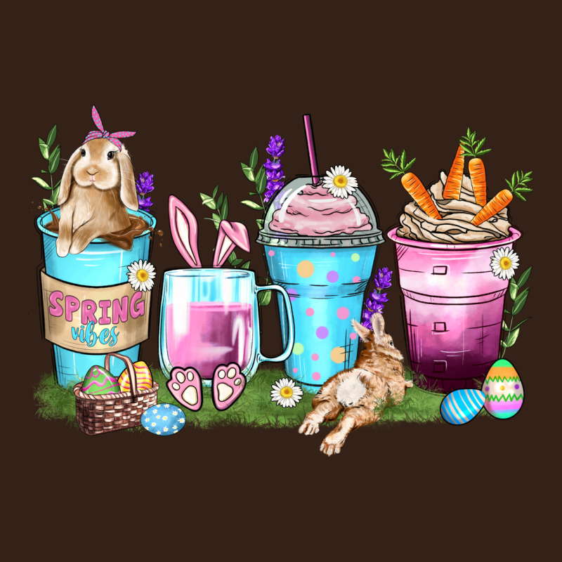 Rabbit Coffee Cups Heavy Core Tee by Zillion Design Studio | Teevron