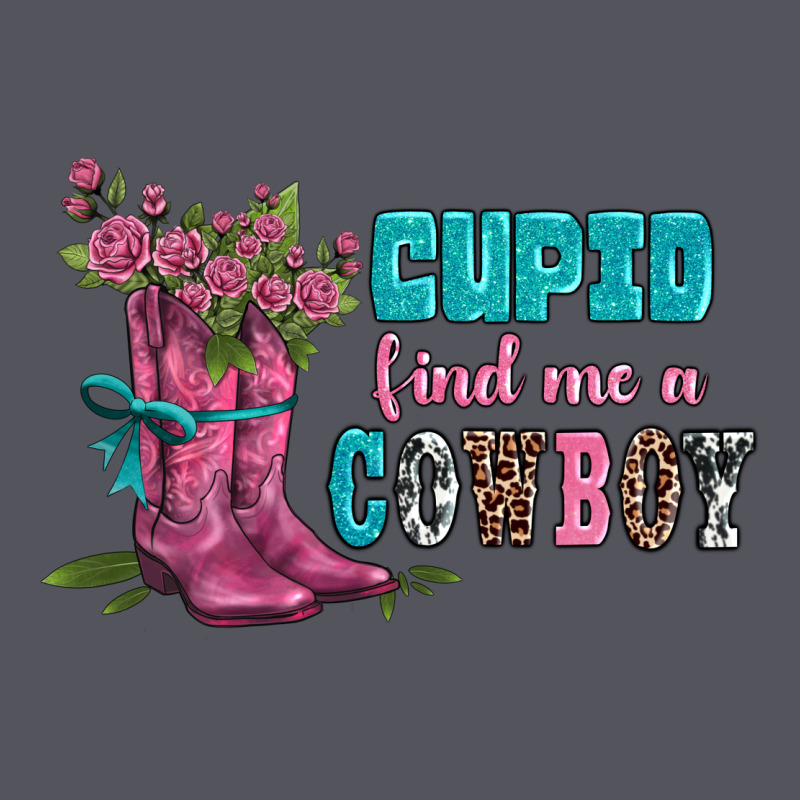 Velantines Day Cupid Find Me A Cowboy Vintage Hoodie by AdoDesignShop | Teevron
