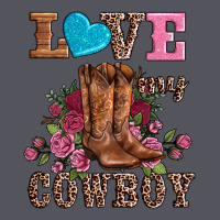 Valentines Day Love My Cowboy Vintage Hoodie | Teevron