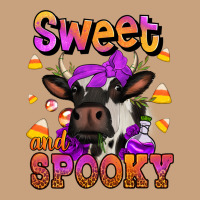 Sweet And Spooky Halloween Cow Vintage Tee | Teevron
