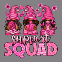 Breast Cancer Afro Gnomies Support Squad Heavyweight Hoodie | Teevron