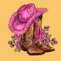 Valentines Day Boots Cowgirl Hat And Roses Vintage Hoodie | Teevron