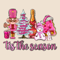 Tis The Season Pink Christmas Urban Heavy Tee | Teevron