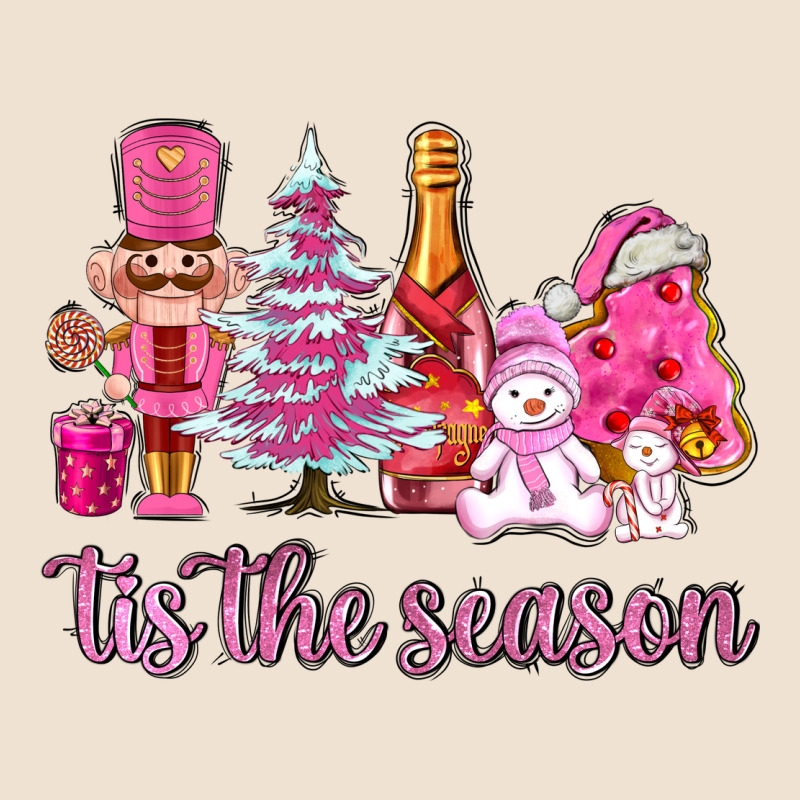 Tis The Season Pink Christmas Urban Heavy Tee by AdoDesignShop | Teevron