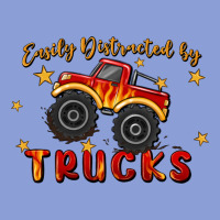 Easily Distracted By Trucks Long Sleeve Tee | Teevron