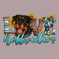 Love Rottweilers Vintage Hoodie | Teevron