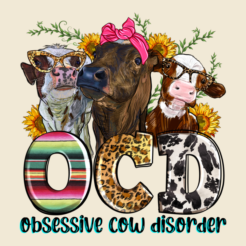 Ocd Obsessive Cow Disorder Ladies Tee by Zillion Design Studio | Teevron