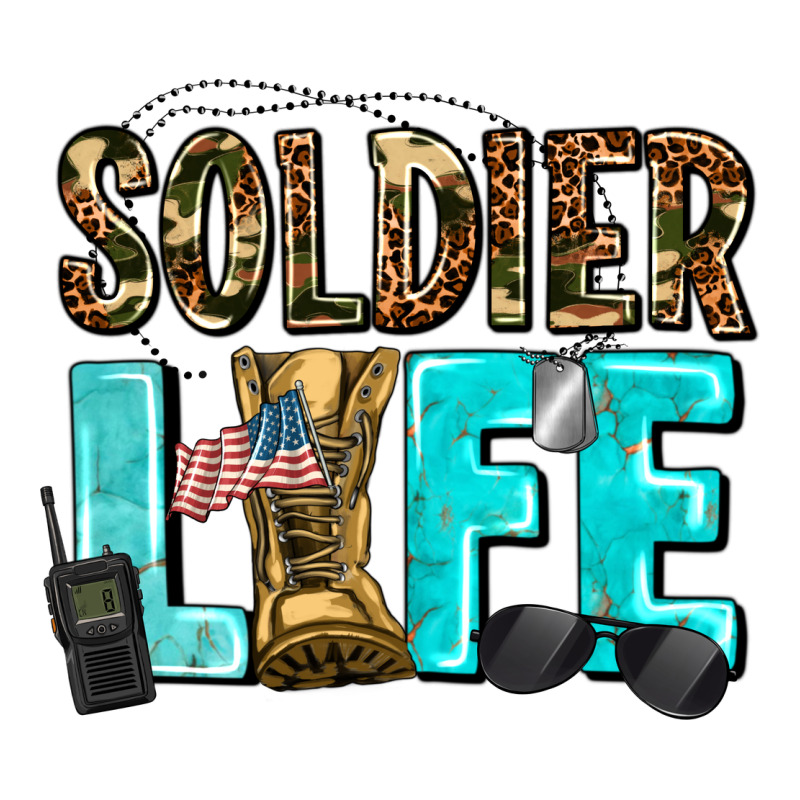 Soldier  Life Premium Tee by AdoDesignShop | Teevron