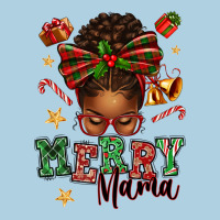 Merry Mama Afro Messy Bun Premium Hoodie | Teevron