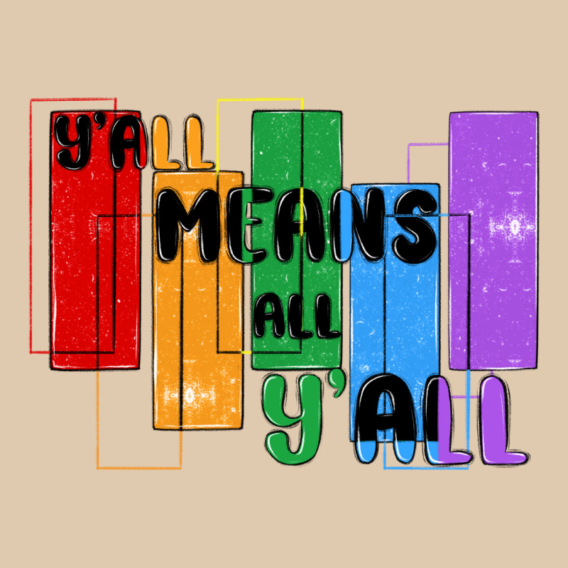 Y'all Means All Y'all Heavyweight Sweatshirt by MaliasSmallBusiness | Teevron