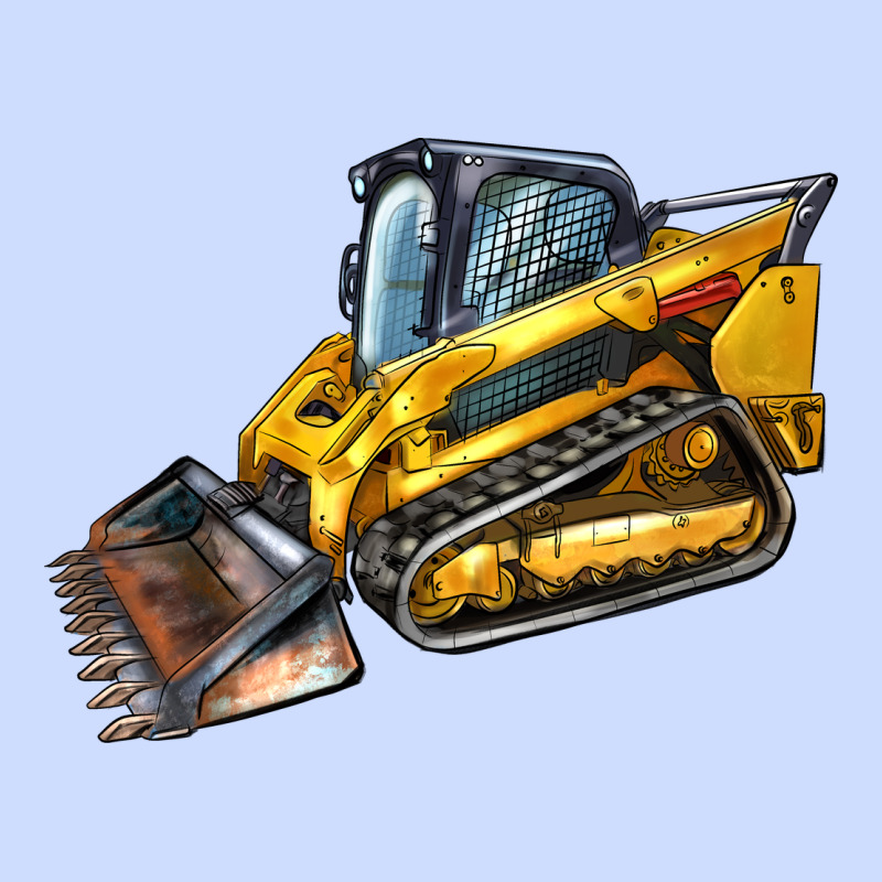 Compact Track Loader Urban Heavy Tee by LillyAllenDesigns | Teevron