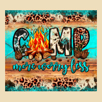 Camp More Worry Less Premium Hoodie | Teevron