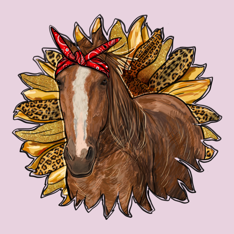 Sunflower With Horse Ladies Tee by RanaPortraitStore | Teevron