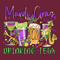Mardi Gras Drinking Team Long Sleeve Tee | Teevron