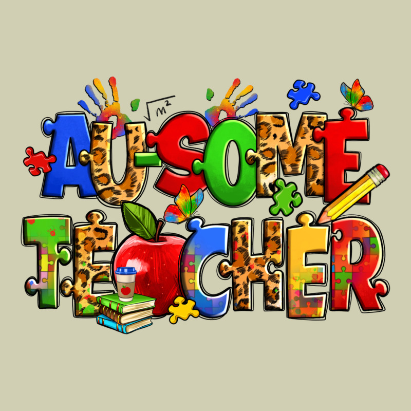 Ausome Autism Teacher Heavy Core Tee by Zillion Design Studio | Teevron