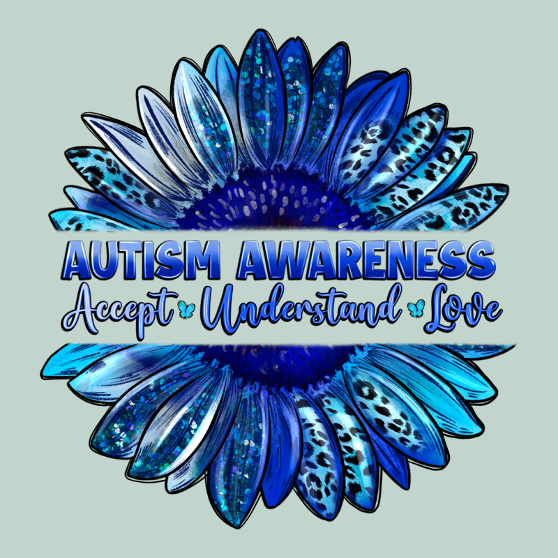 Autism Awareness Accept Understand Love Blue Zipper Hoodie by LillyAllenDesigns | Teevron