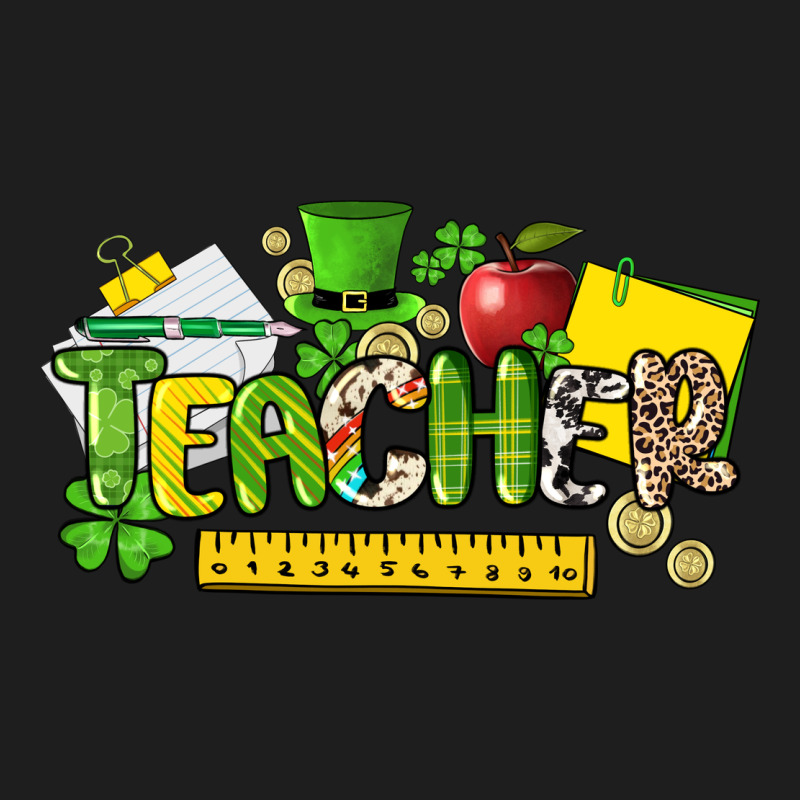 Teacher St. Patricks Day Heavyweight Hoodie by NancyCooperArtShop | Teevron