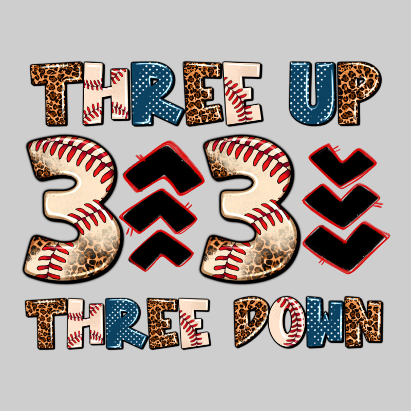 Three Up Three Down Premium Tee by AdoDesignShop | Teevron