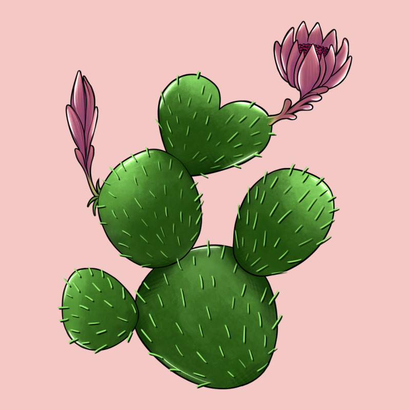 Heart Cactus Urban Heavy Tee by Jasminsmagicworld | Teevron